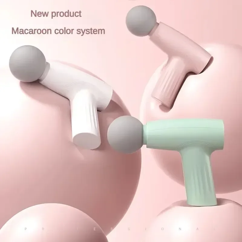 Health Wellness - Mini pistola per massaggio muscolare rosa