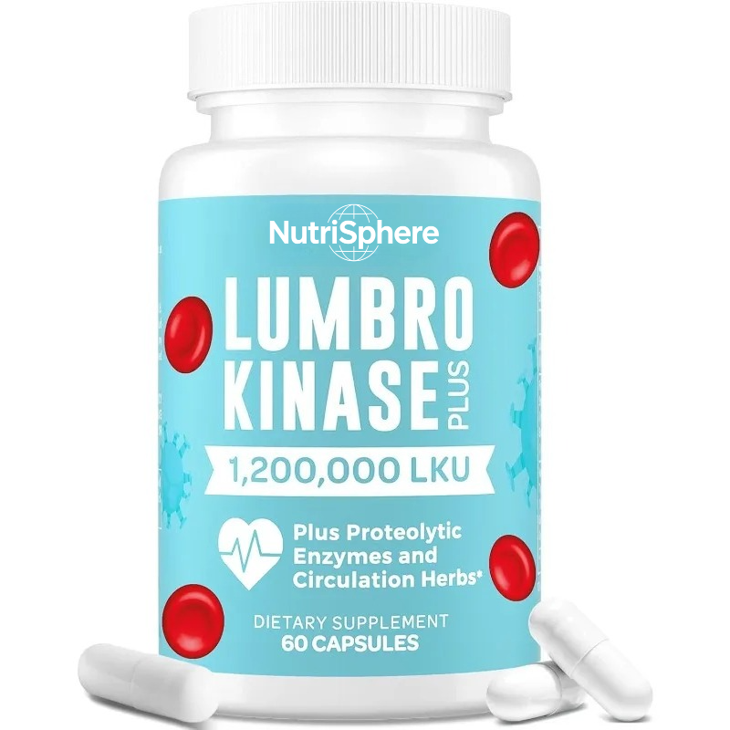 Herbal Supplement - Capsule di Lumbrokinase, contenenti una miscela