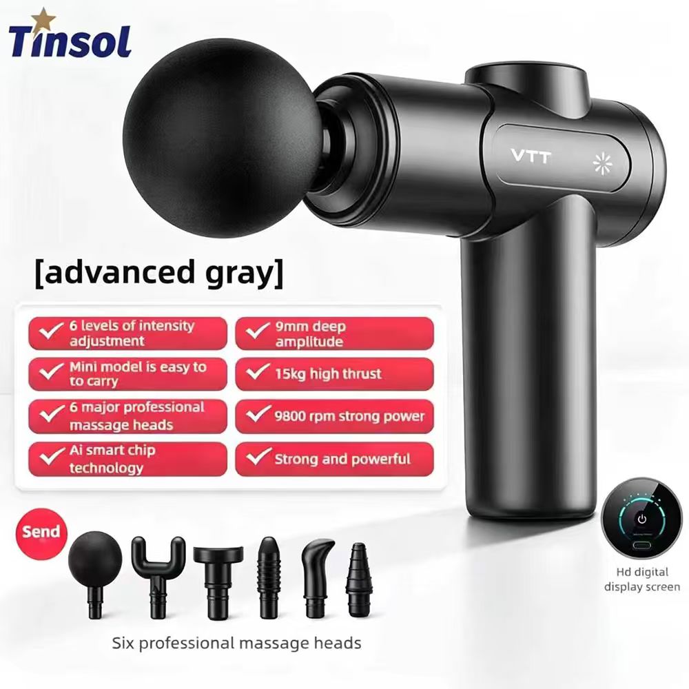Health Wellness - TINSOL Pistola Massaggiante Elettrica a Percussione