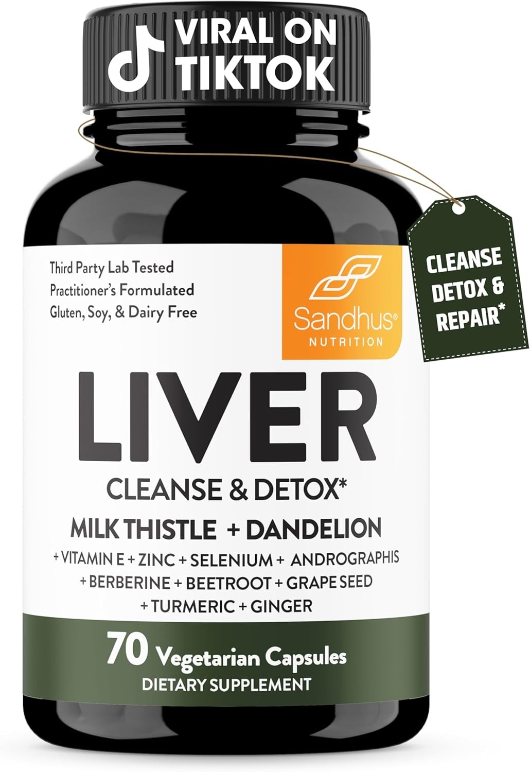 Herbal Supplement - Supporto disintossicante e riparatore per la