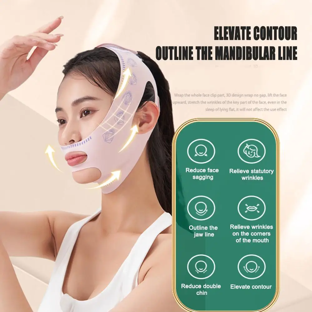 Health Wellness - Bellezza Salute Mento Guancia Benda dimagrante