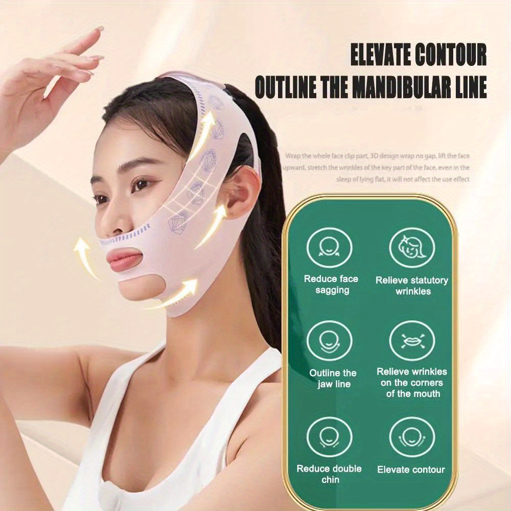Health Wellness - Benda Snellente per Viso e Guance,