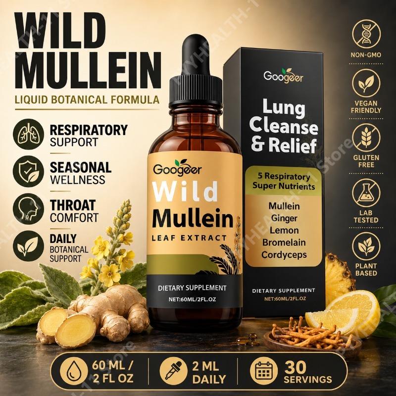 Herbal Supplement - Gocce Liquide di Verbasco con Miscela
