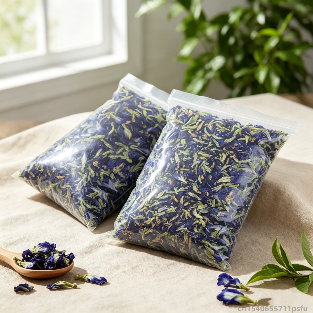 Dried Herbs - Fiore di Orchidea Farfalla Naturale Essiccato,