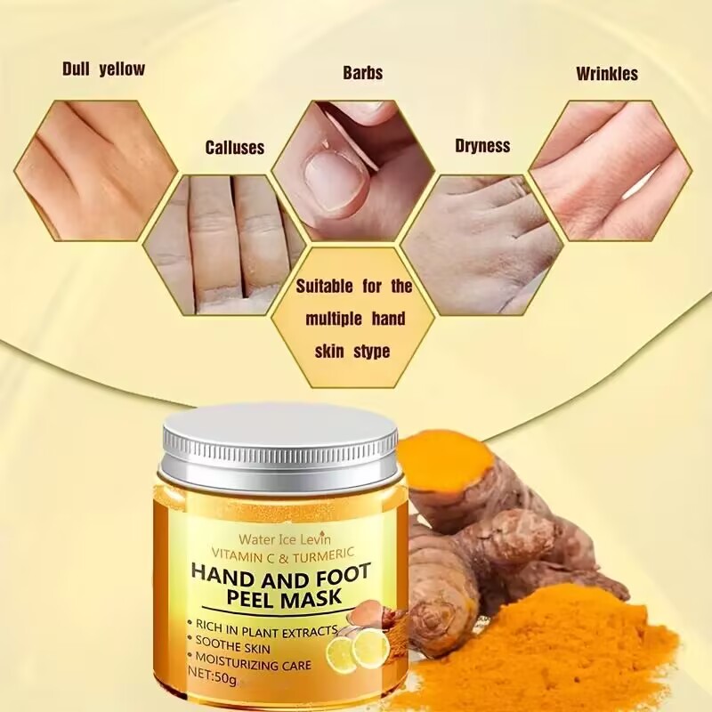Turmeric - Maschera per mani e piedi alla