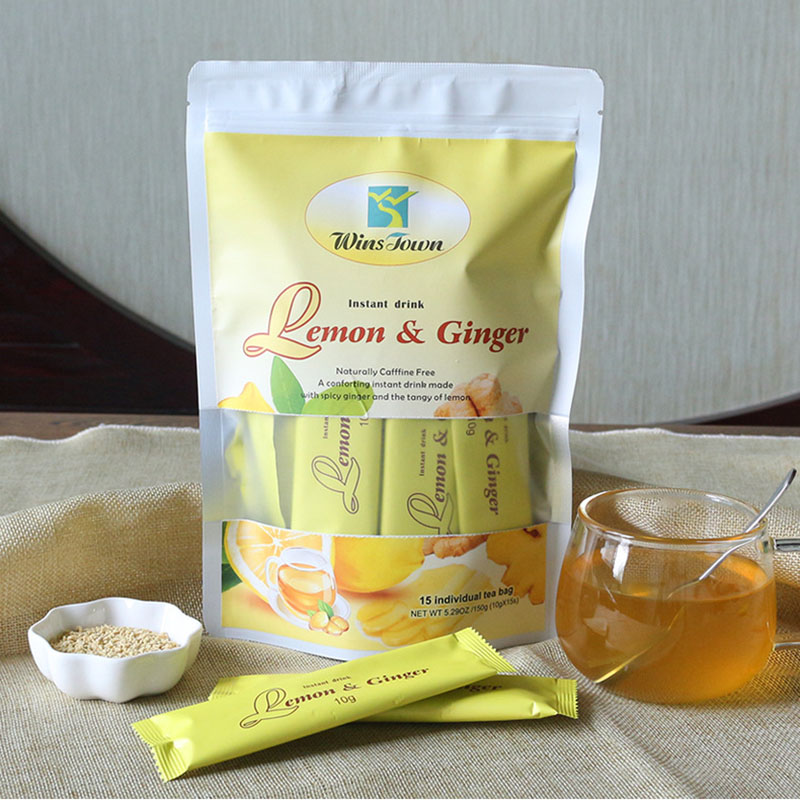 Ginger Tea - Tè naturale al limone e zenzero