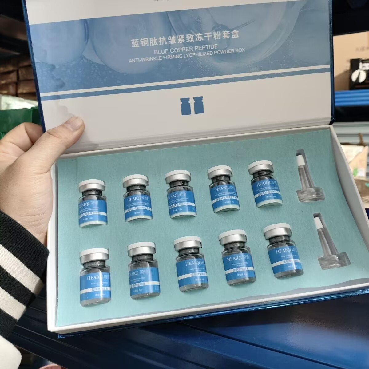 GHK-CU Peptide di Rame Blu in  - Licorice Root Sticks recensione e prezzo