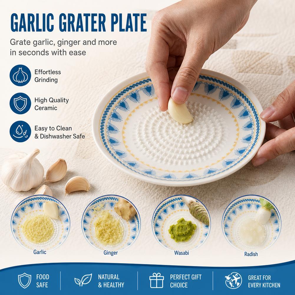 Grattugia per aglio in ceramic - Turmeric recensione e prezzo