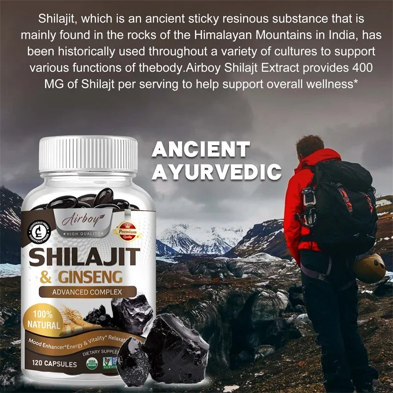 Shilajit: potenziamento energe - Herbal Supplement recensione e prezzo