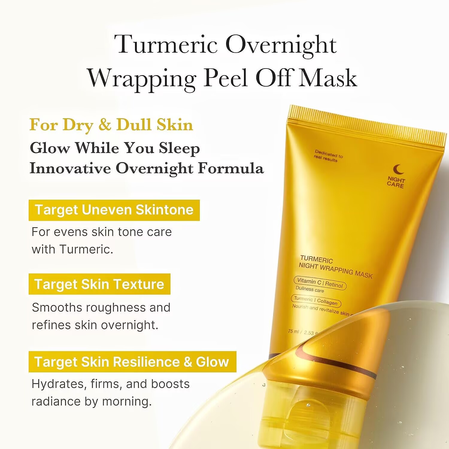 Maschera Peel-Off al Collagene - Turmeric recensione e prezzo