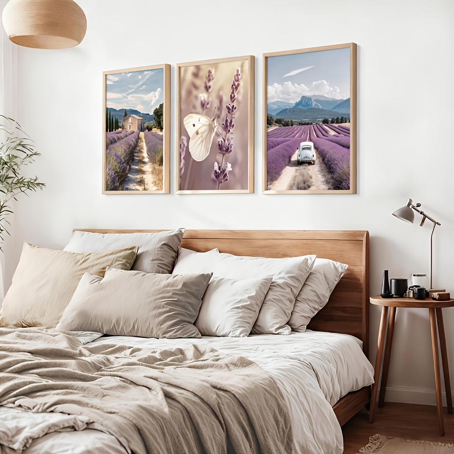 Set di 3 Quadri su Tela con Mo - Lavender Oil recensione e prezzo