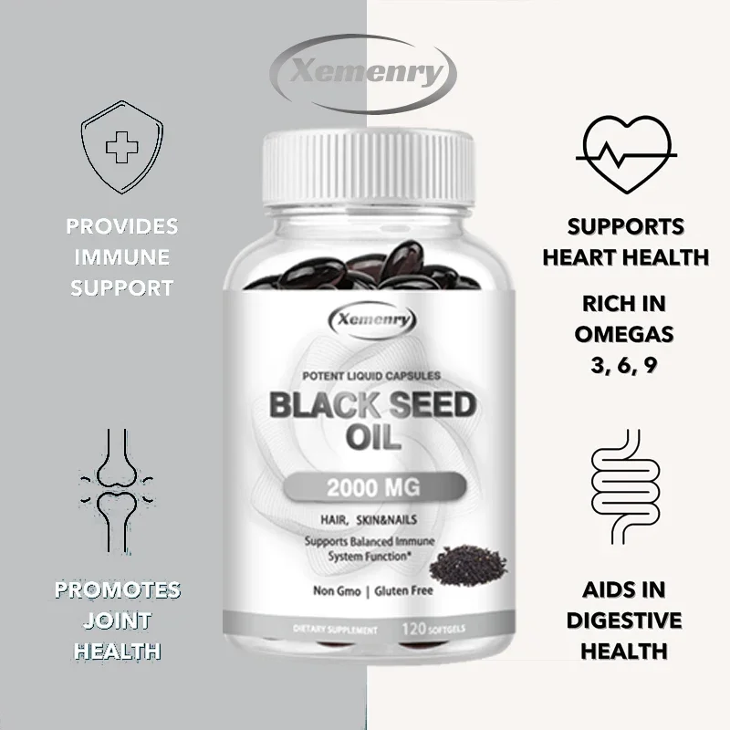 Capsule di olio di semi neri v - Herbal Supplement recensione e prezzo