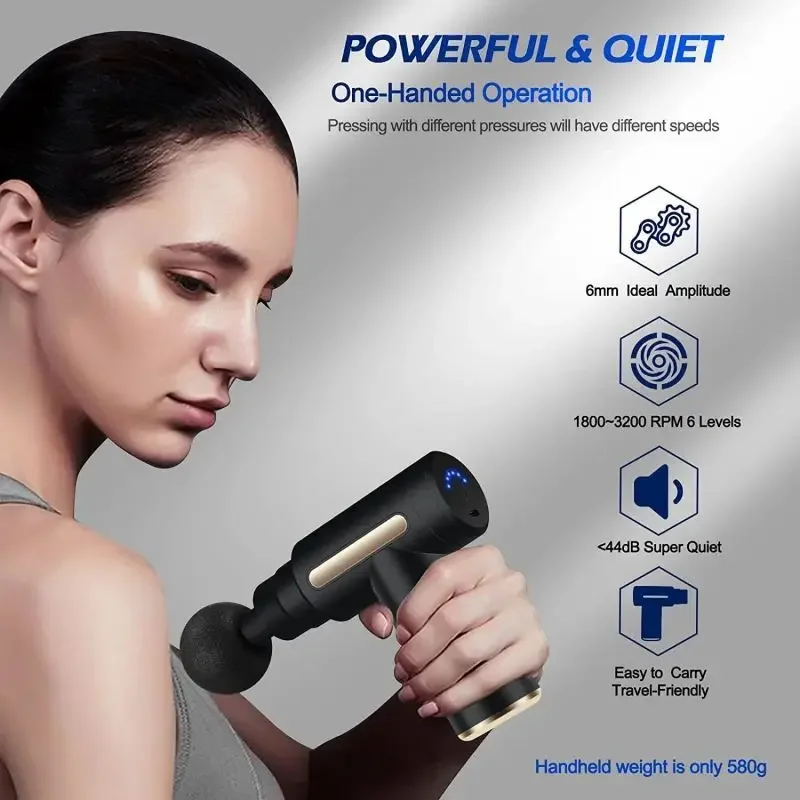 Pistola per massaggio fasciale - Health Wellness recensione e prezzo