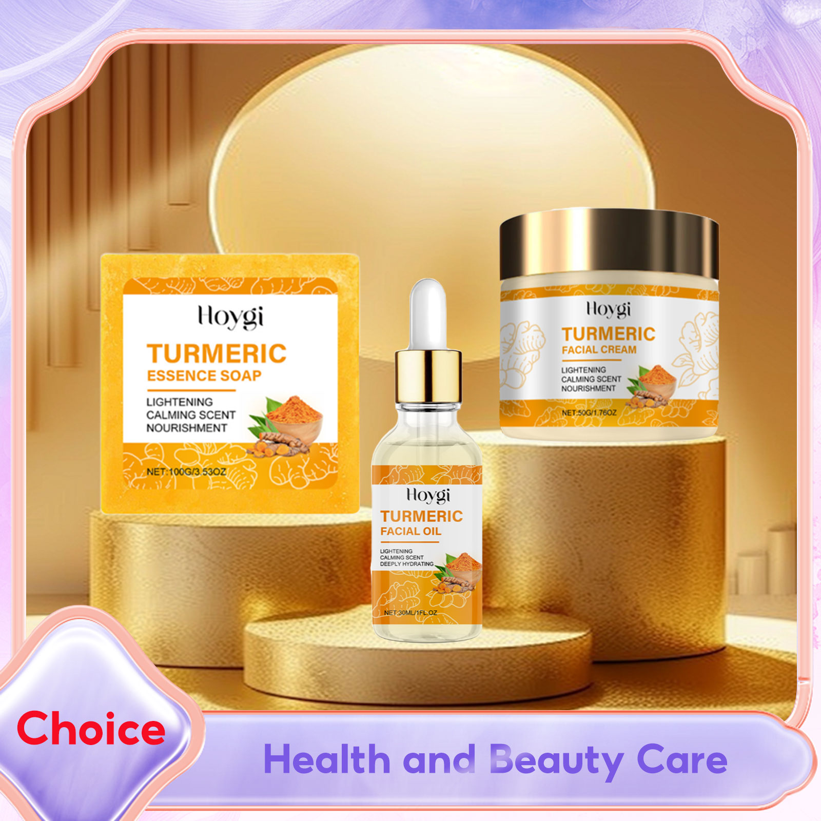 Set per la cura della pelle al - Turmeric recensione e prezzo