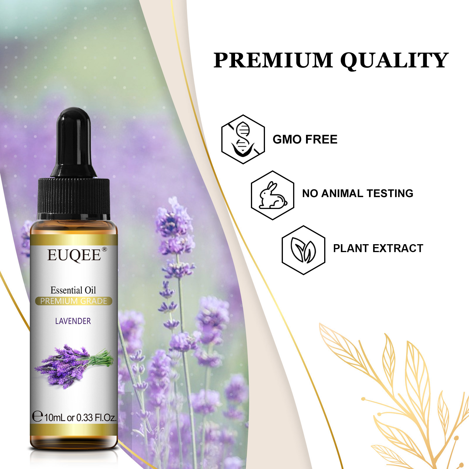 EUQEE Olio Essenziale Puro Nat - Lavender Oil recensione e prezzo