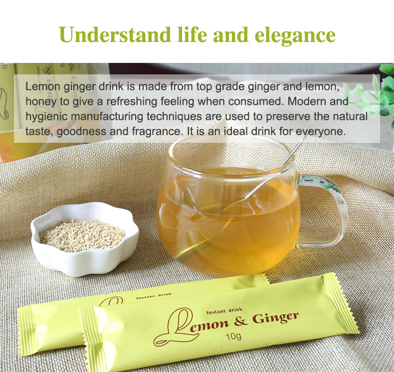 Tè naturale al limone e zenzer - Ginger Tea recensione e prezzo