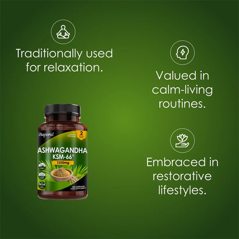 Ashwagandha KSM-66 1200 mg - S - Herbal Supplement recensione e prezzo